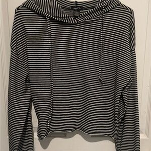 Rue21 Monochrome Striped Top